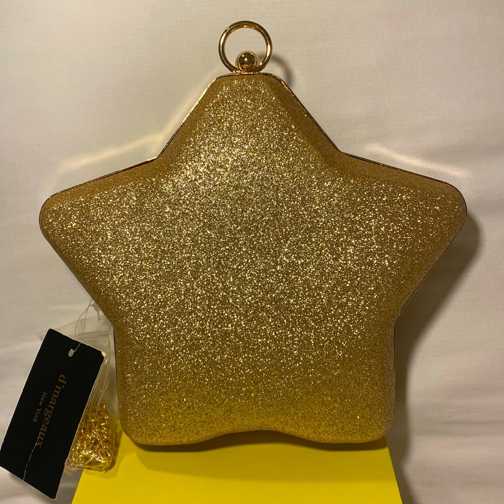 D’Margeaux Star Clutch Holiday Bag New with Tags